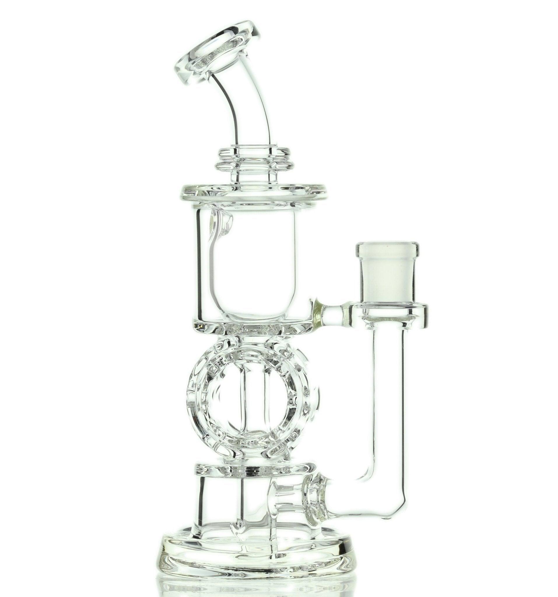 Swiss Donut incycler by leisure clear - Smoke Spot Smoke Shop