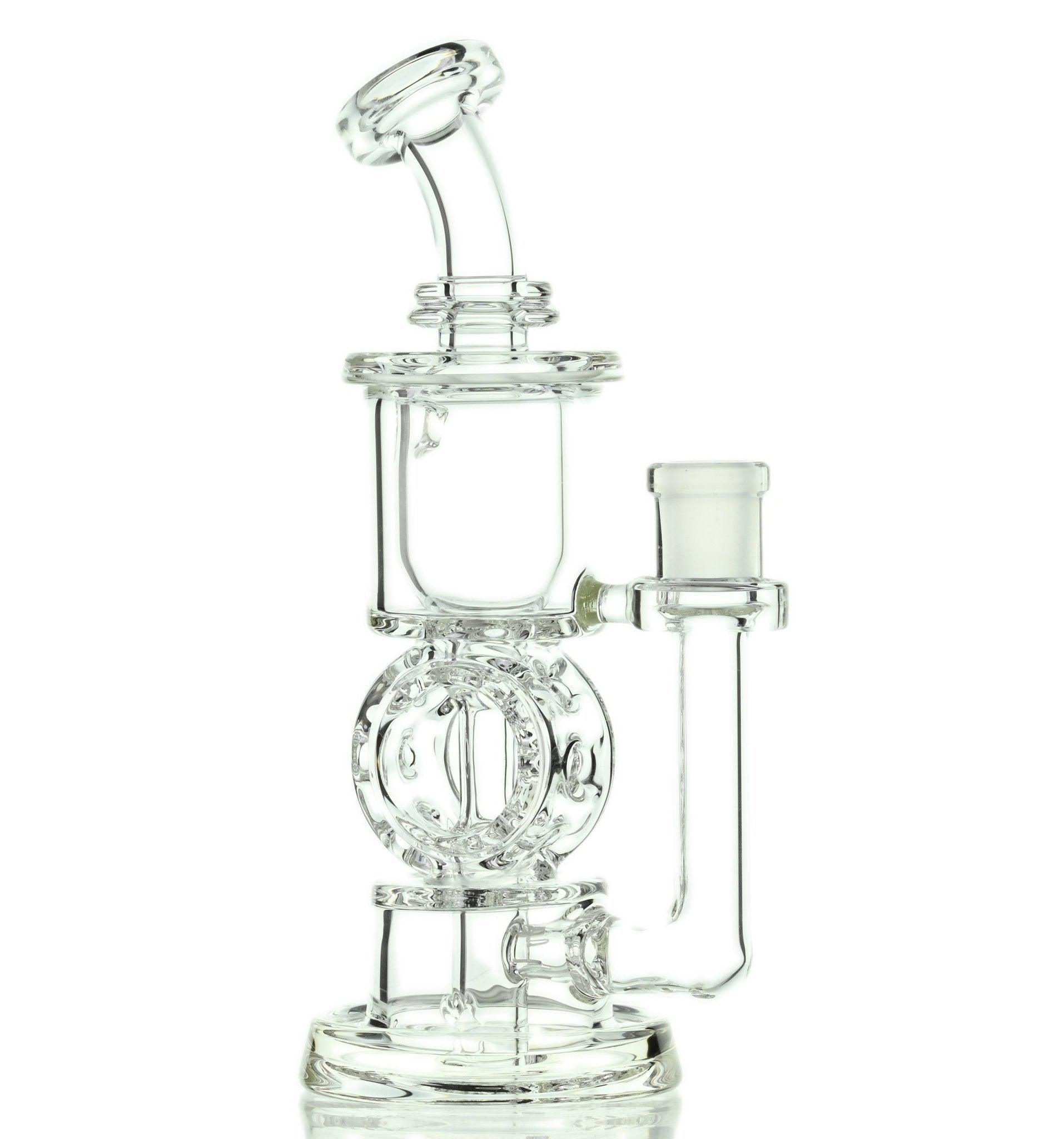 Swiss Donut incycler by leisure clear - Smoke Spot Smoke Shop