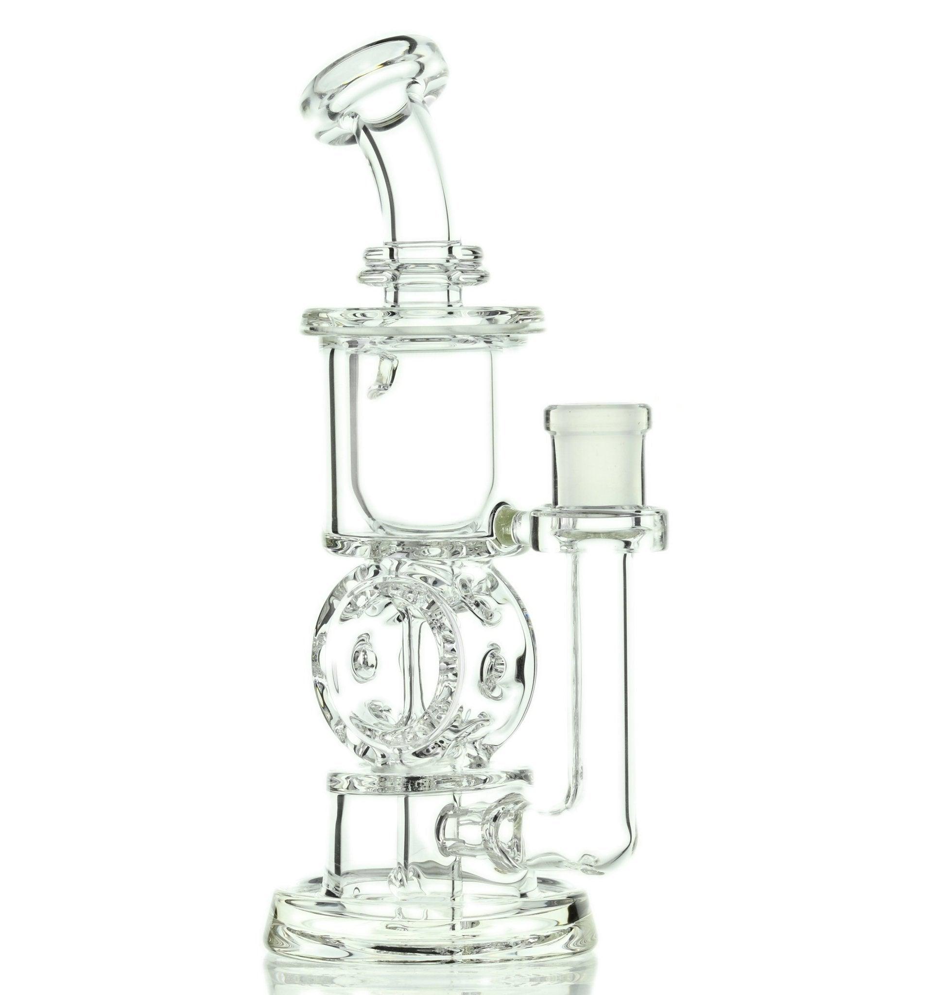 Swiss Donut incycler by leisure clear - Smoke Spot Smoke Shop