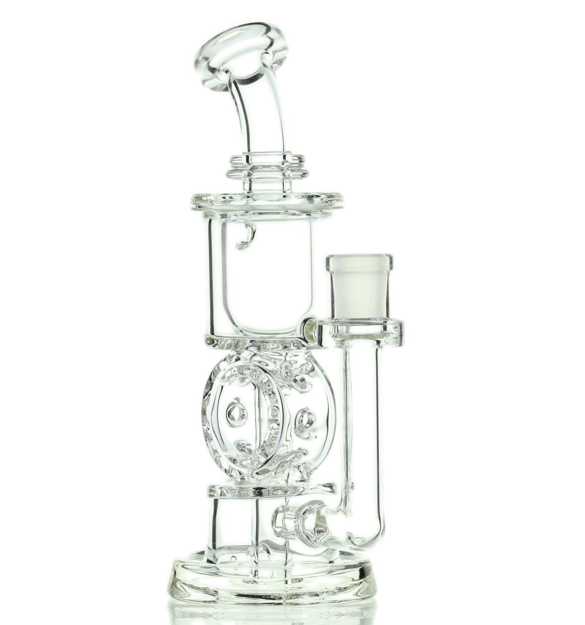 Swiss Donut incycler by leisure clear - Smoke Spot Smoke Shop