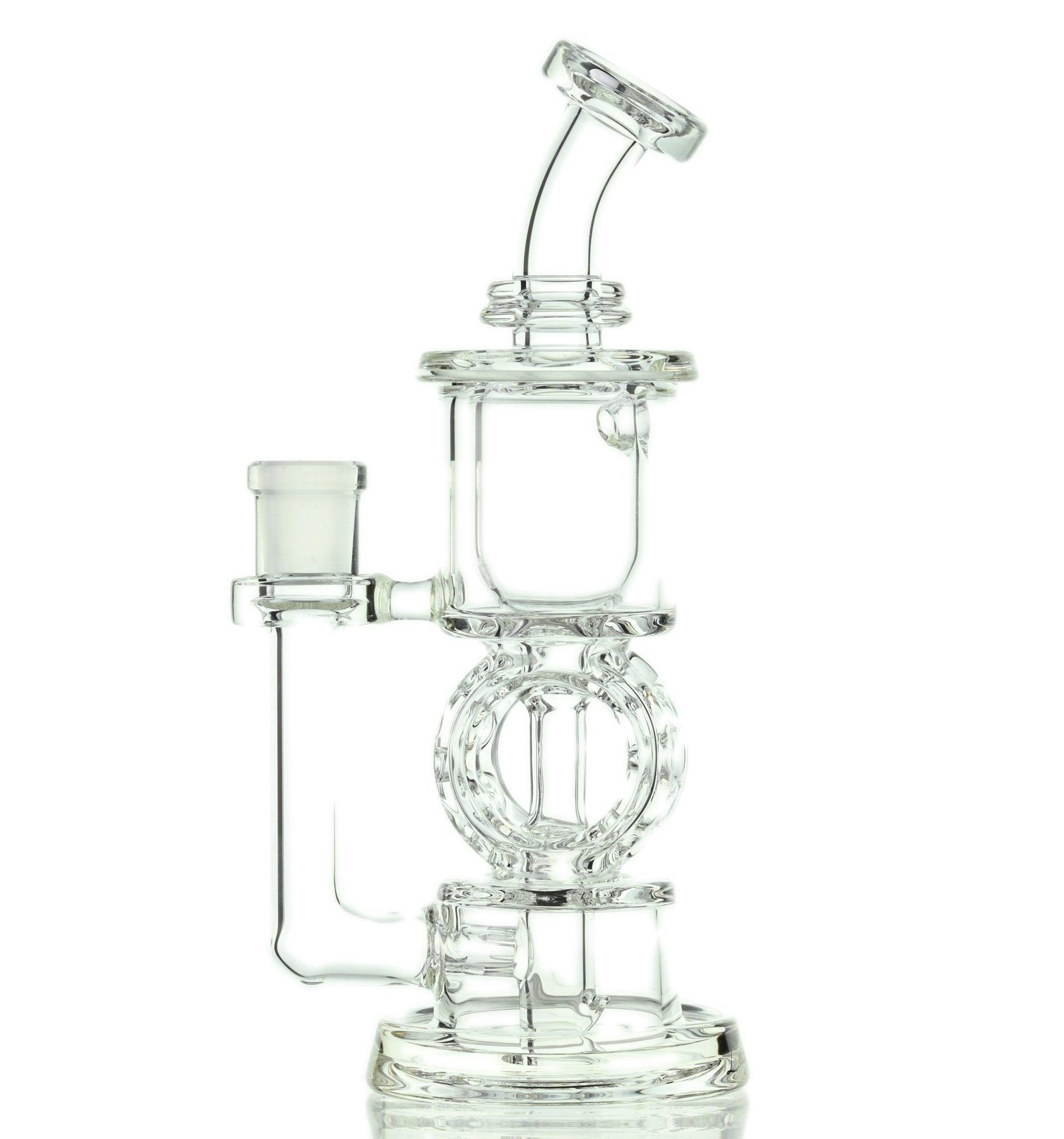 Swiss Donut incycler by leisure clear - Smoke Spot Smoke Shop