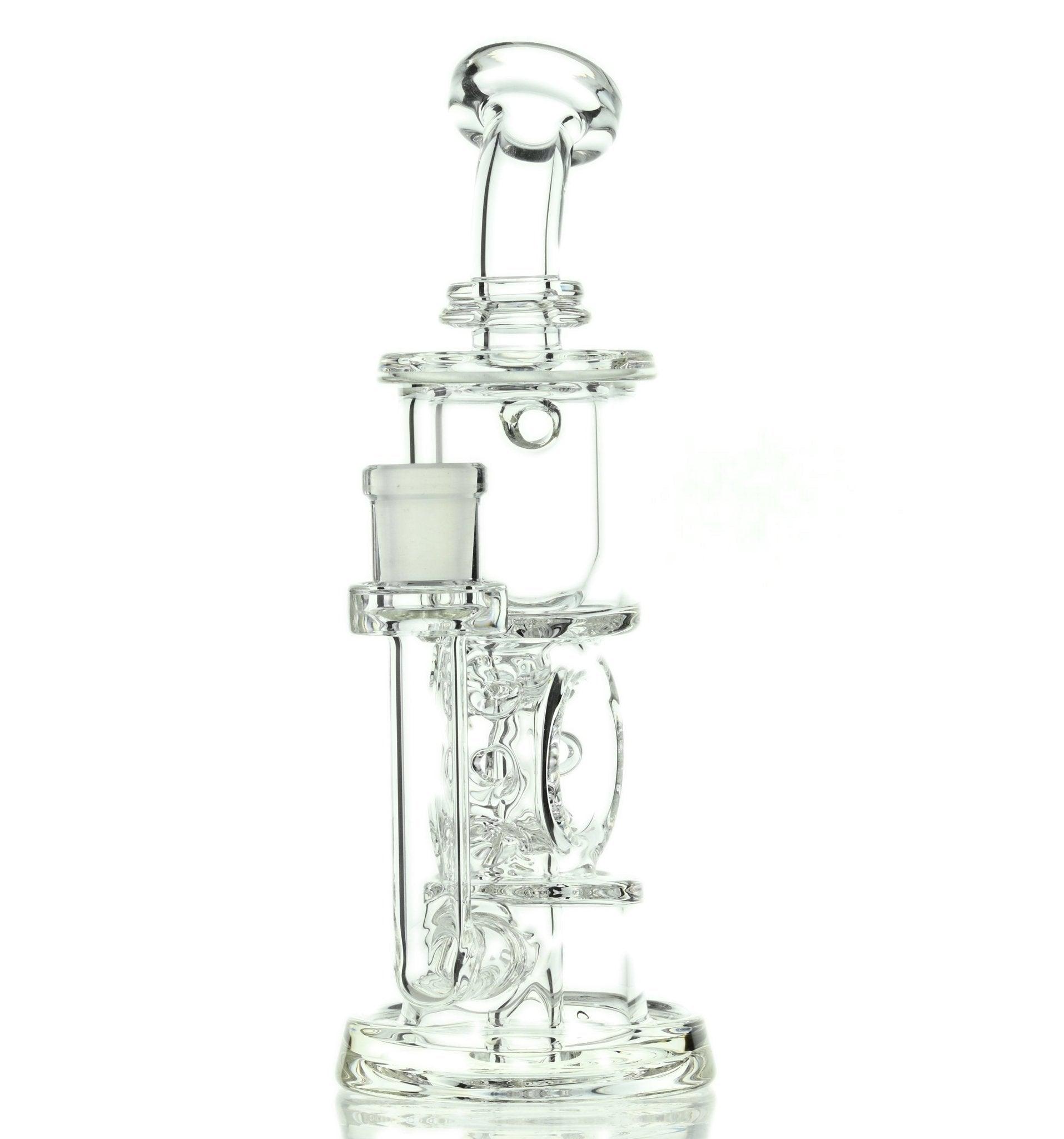 Swiss Donut incycler by leisure clear - Smoke Spot Smoke Shop