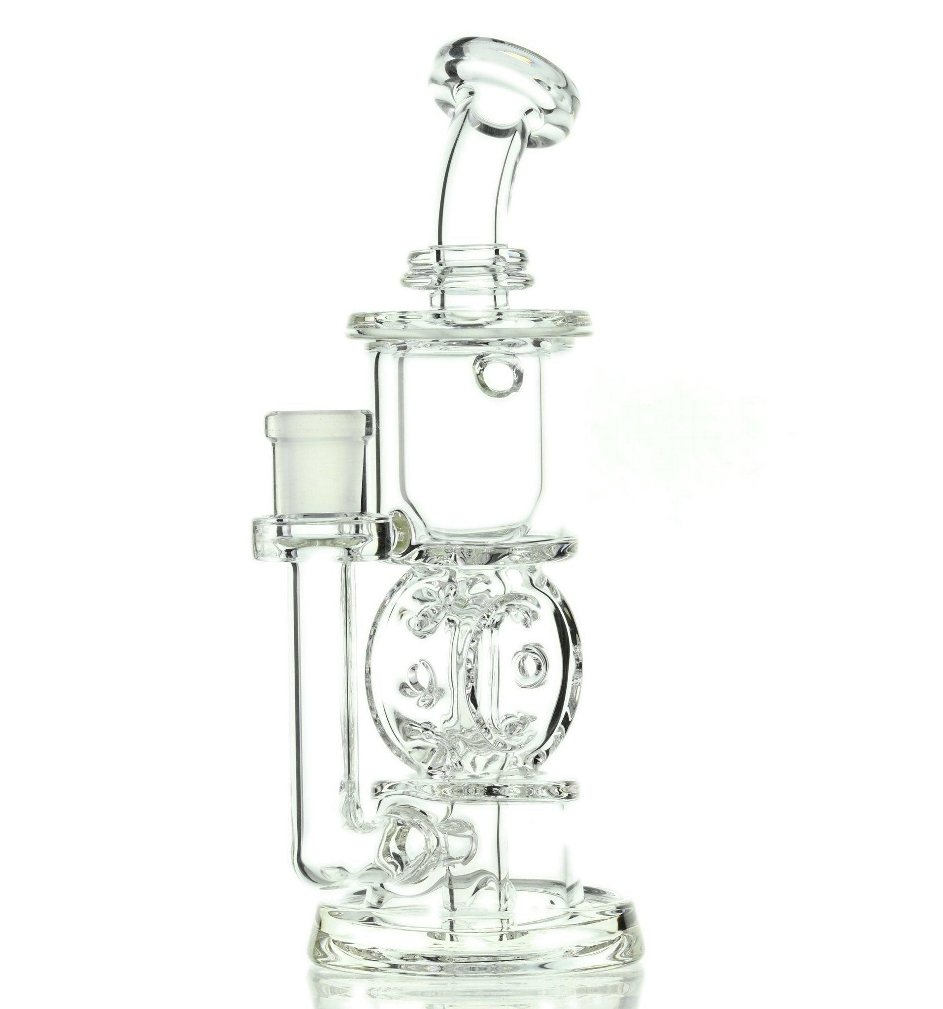 Swiss Donut incycler by leisure clear - Smoke Spot Smoke Shop