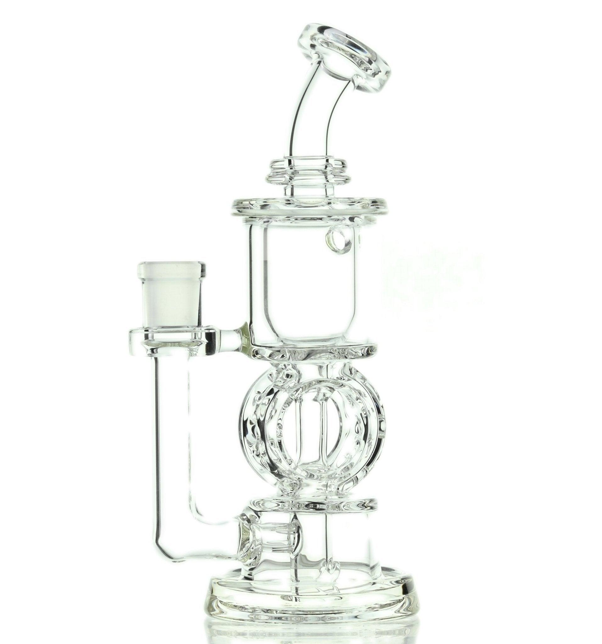 Swiss Donut incycler by leisure clear - Smoke Spot Smoke Shop