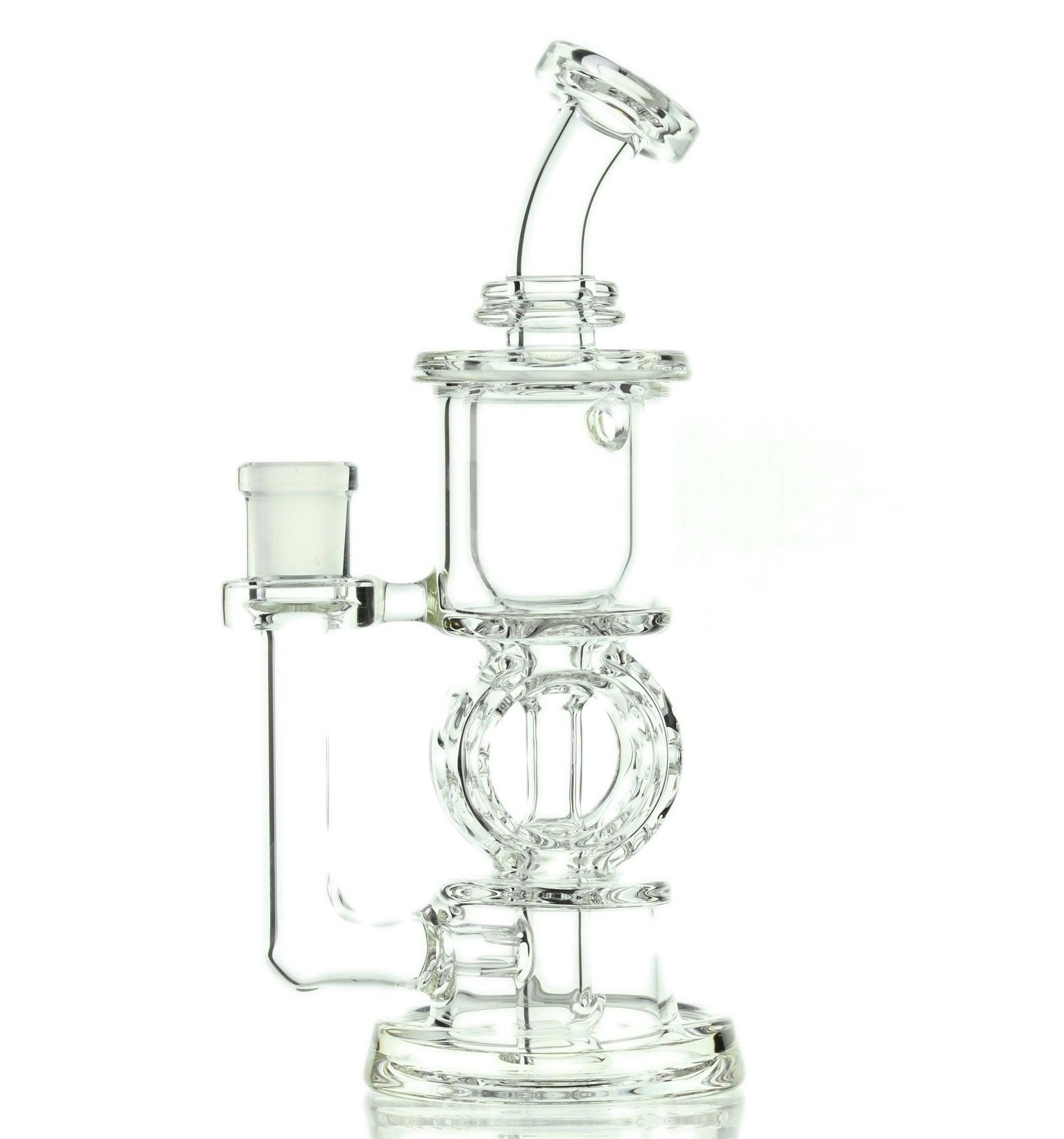 Swiss Donut incycler by leisure clear - Smoke Spot Smoke Shop