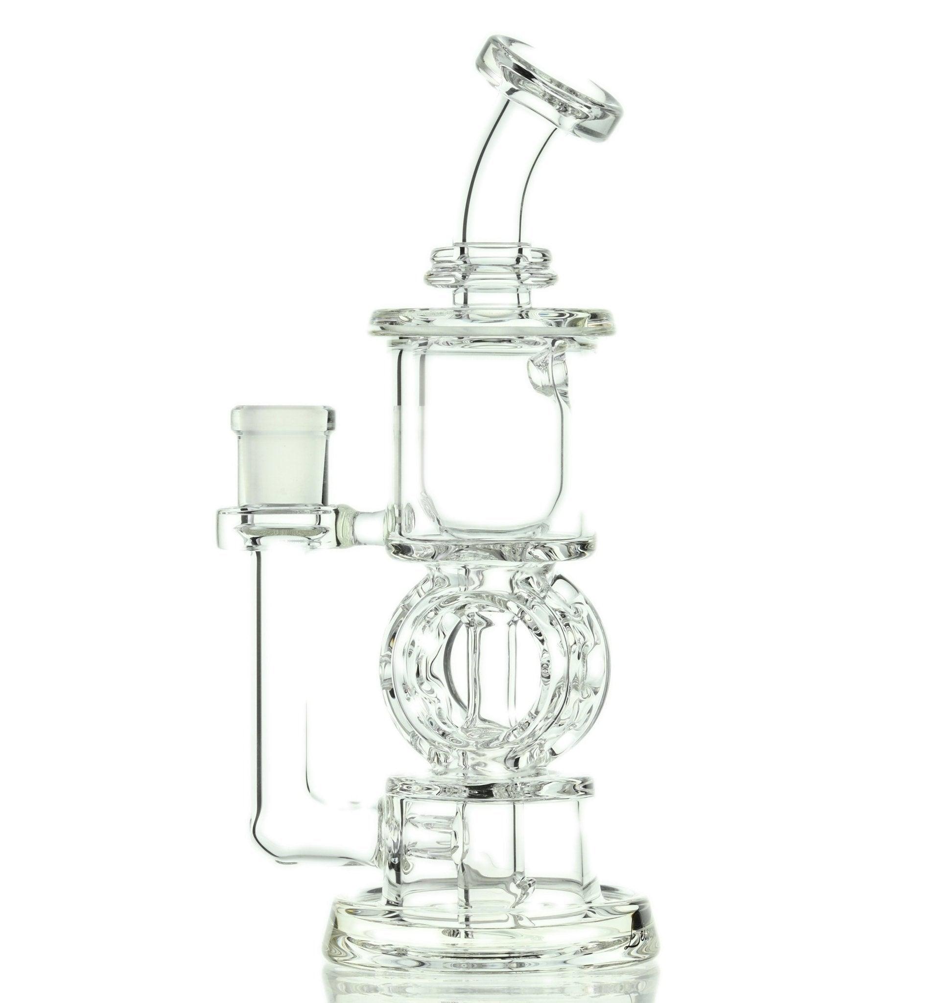 Swiss Donut incycler by leisure clear - Smoke Spot Smoke Shop