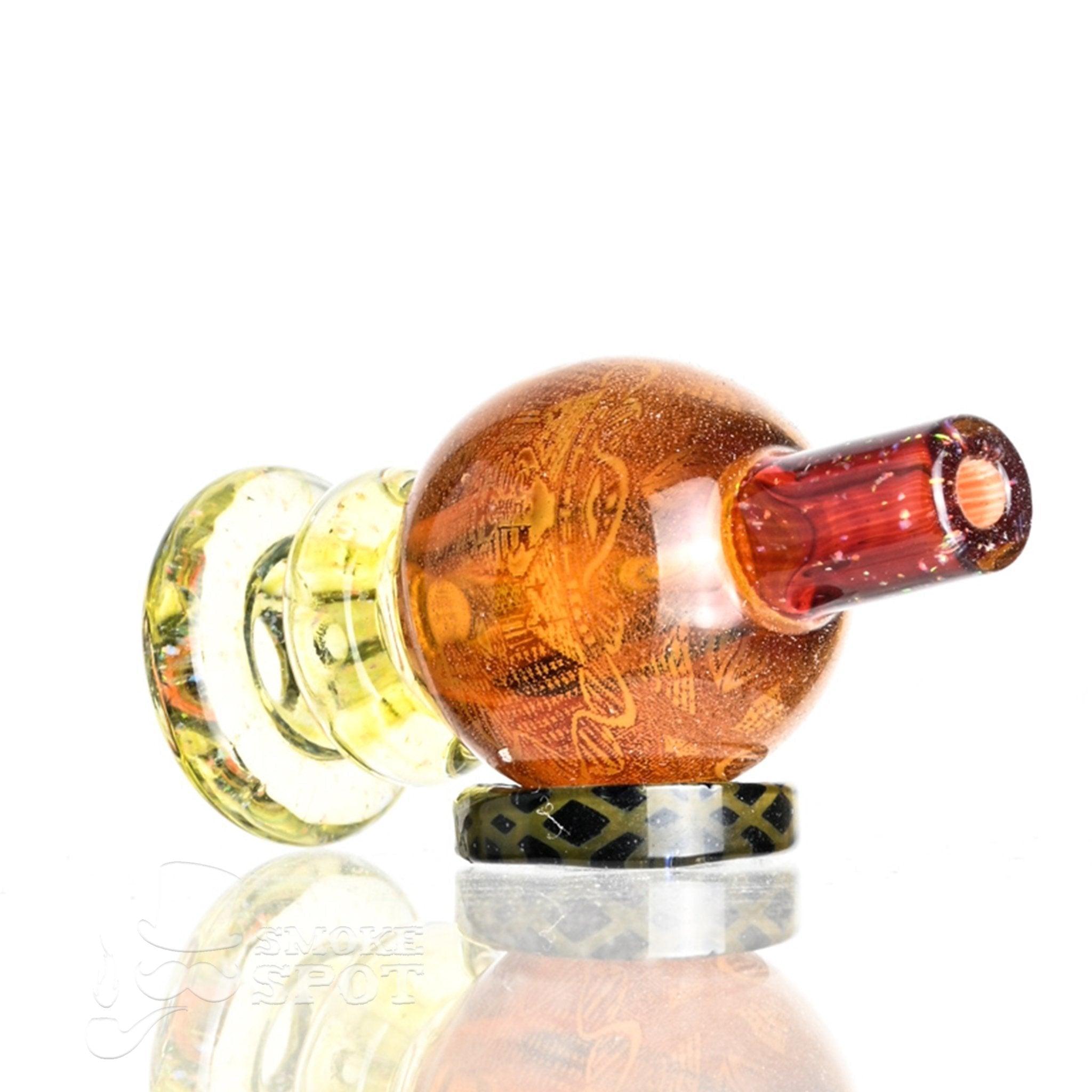 Taco Glass Bubble Cap #105 detailed glass bubble design
