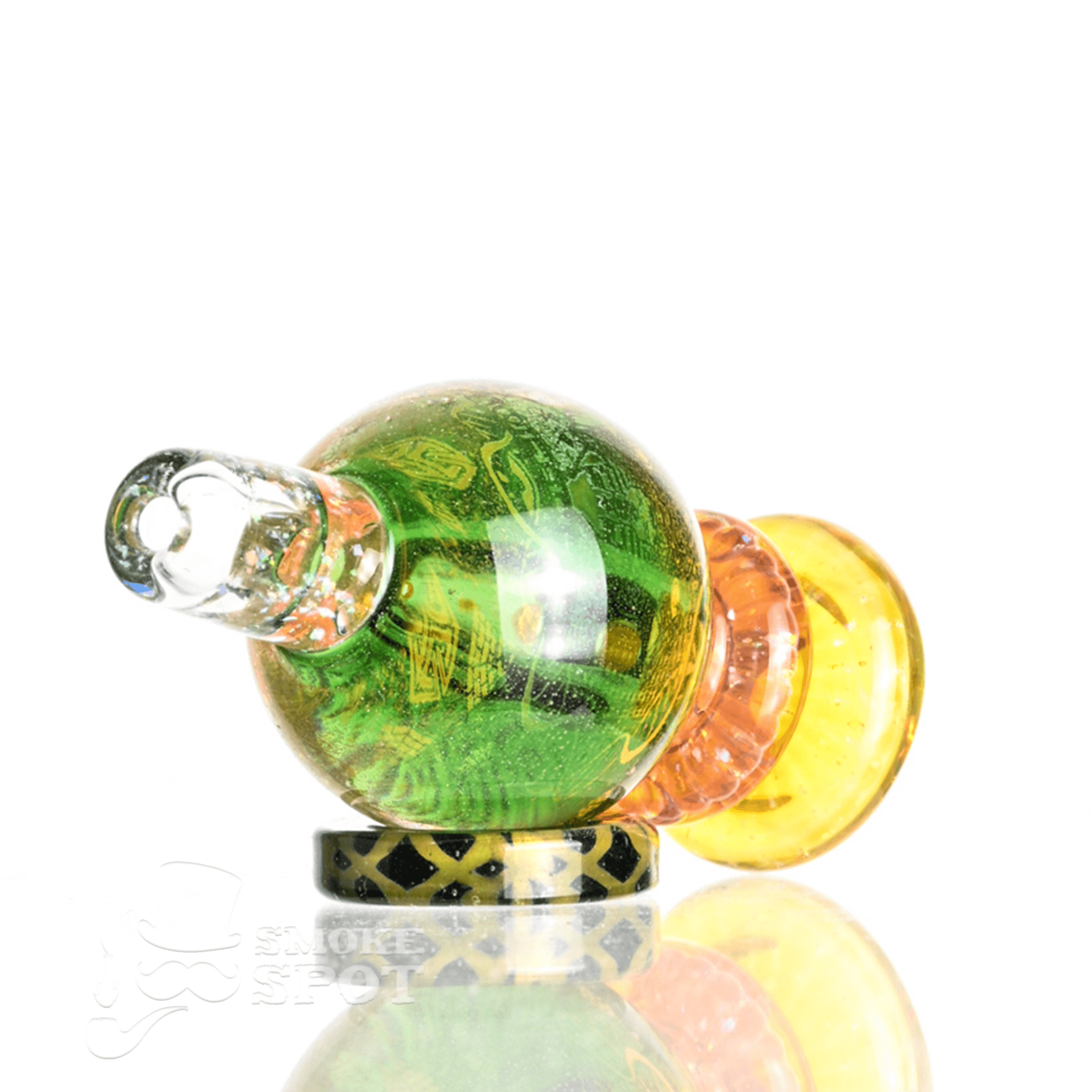 Taco Glass Bubble Cap #110 premium glass carb cap full view