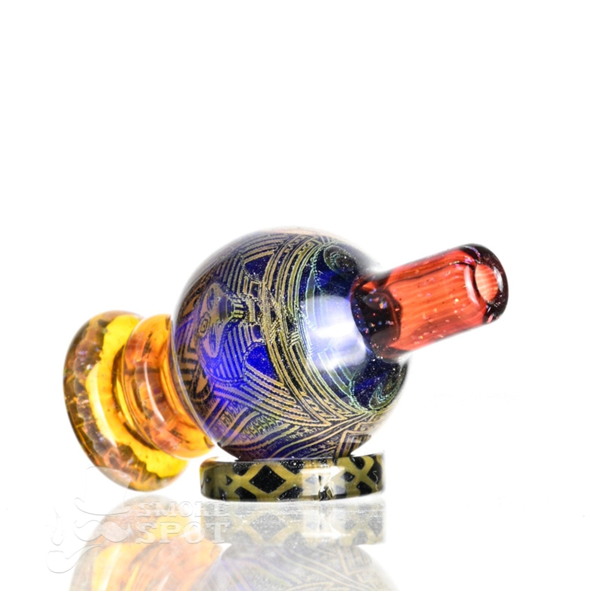 Taco Glass Bubble Cap #114 premium glass carb cap close-up