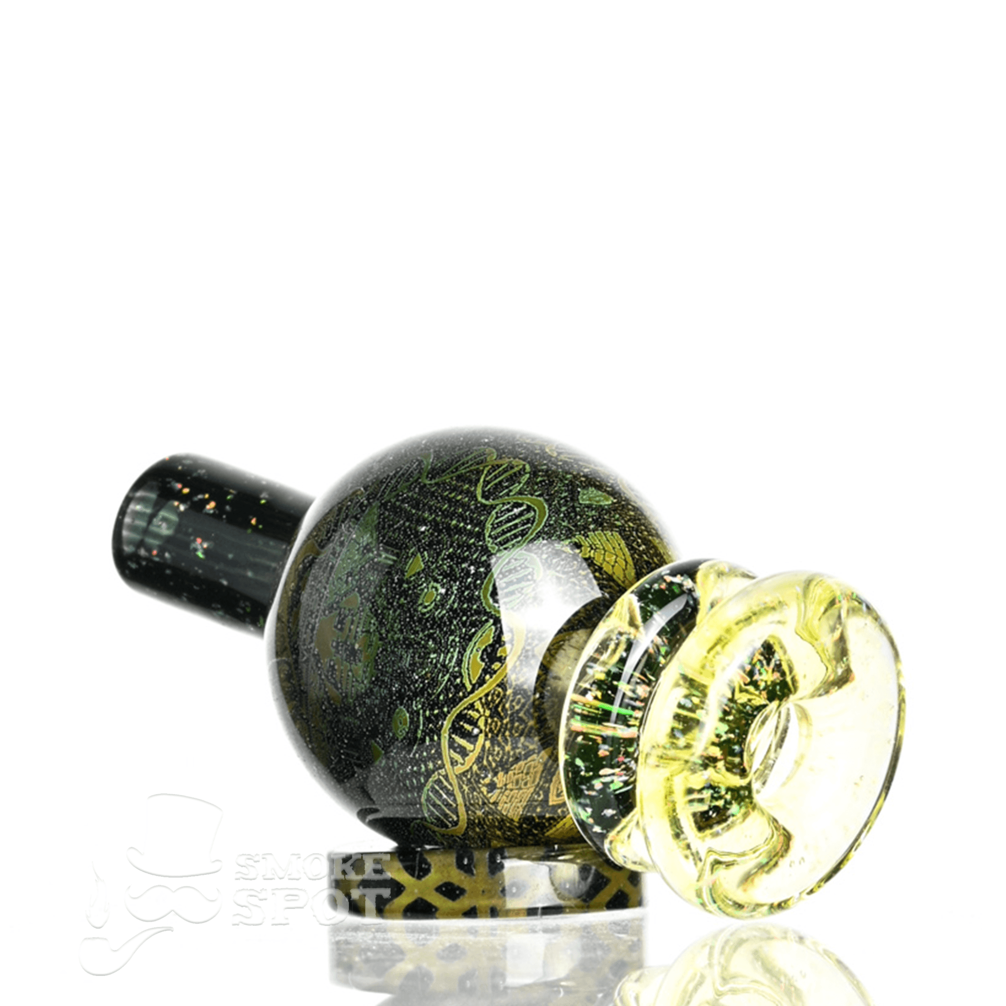 Taco Glass Bubble Cap #115 premium glass carb cap front angle