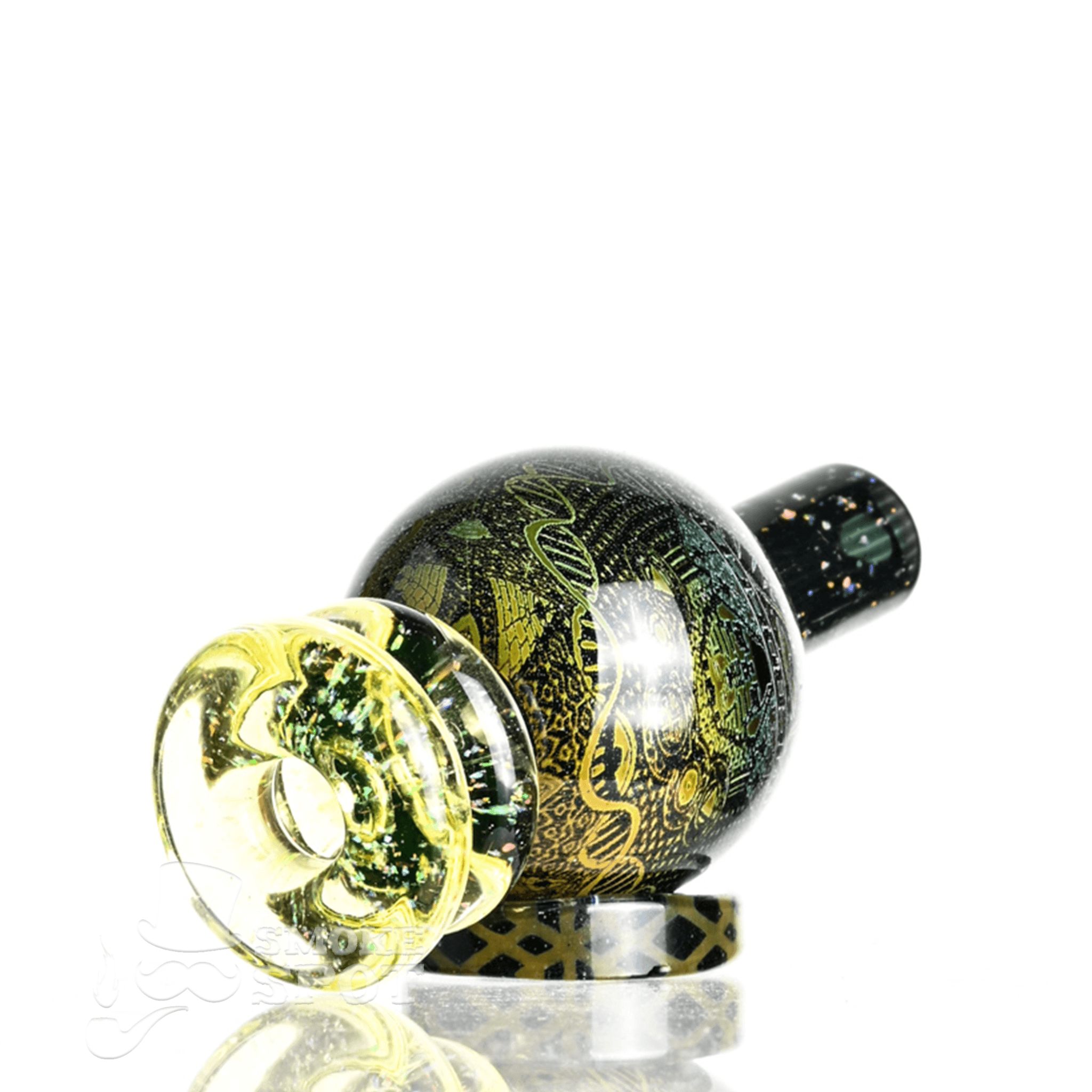 Taco Glass Bubble Cap #115 detailed hologram bubble design