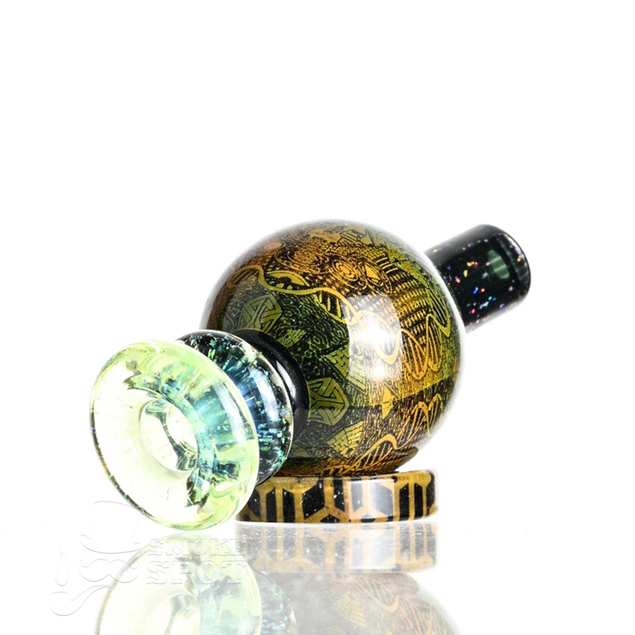 Taco Glass Bubble Cap #118 premium glass carb cap close-up