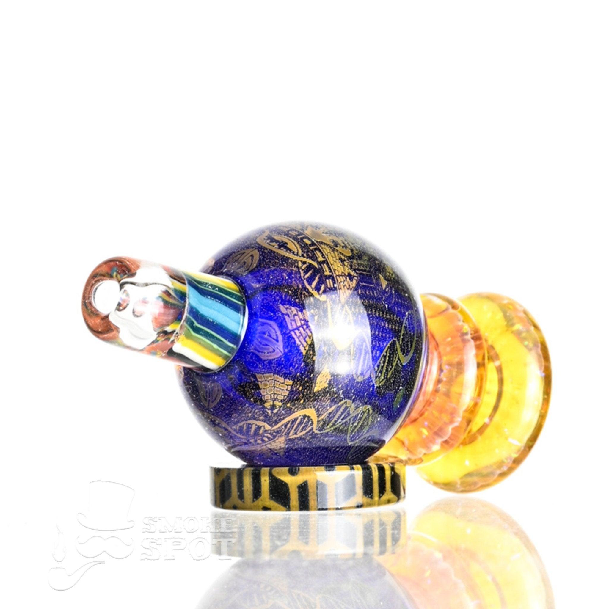 Taco Glass Bubble Cap #124 premium glass carb cap full view