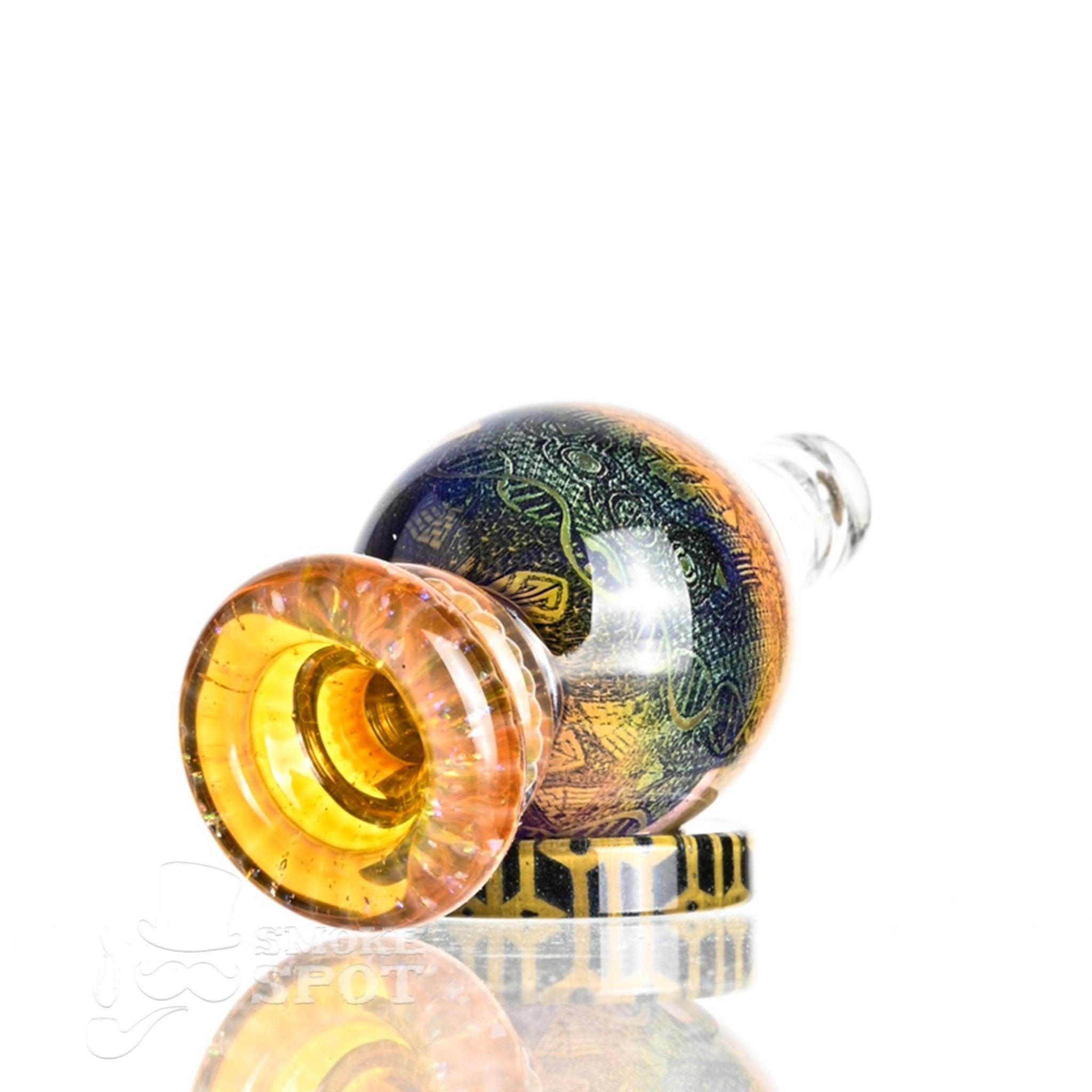 Taco Glass Bubble Cap #125 premium glass bubble cap for dabbing