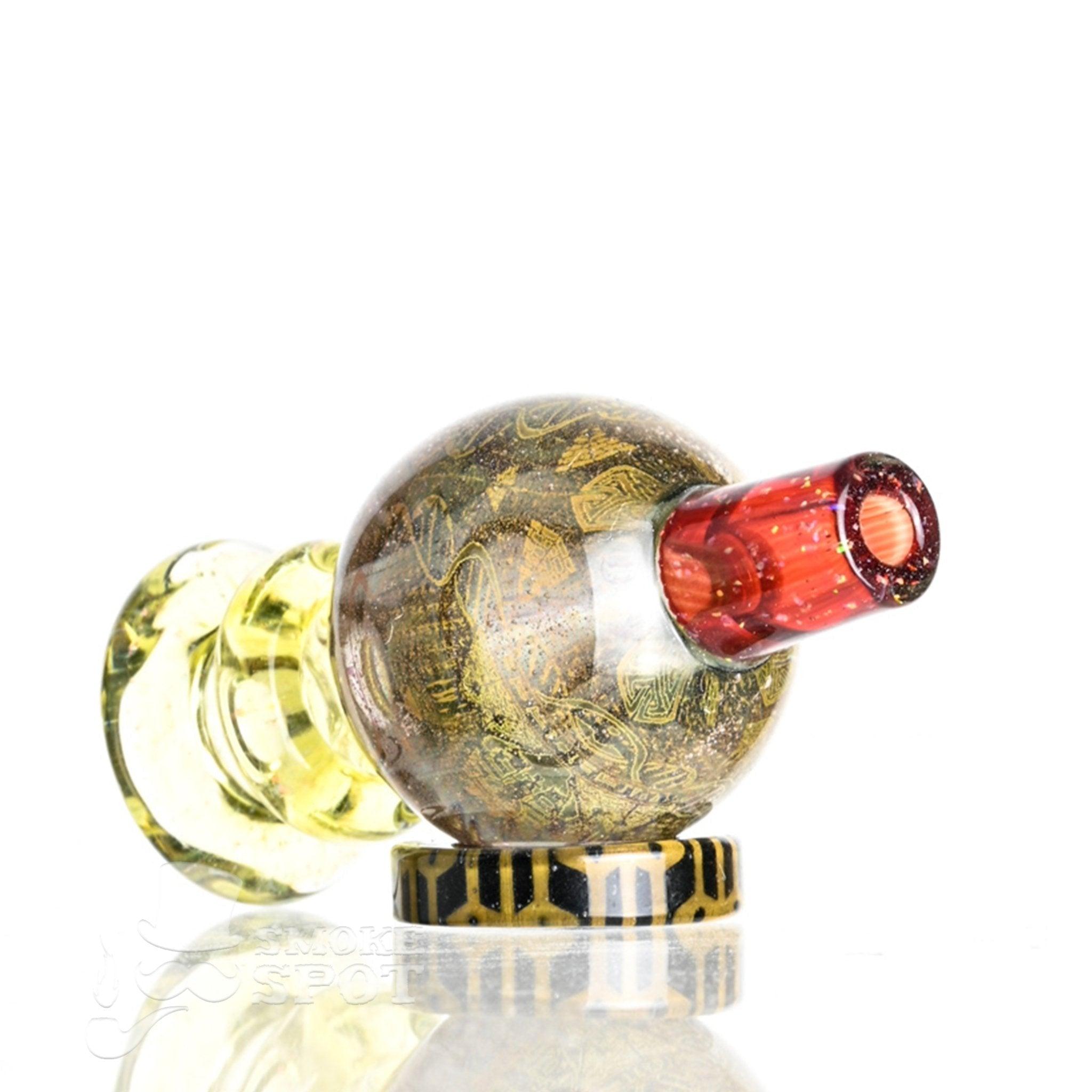 Taco Glass Bubble Cap #126 glass carb cap with unique design