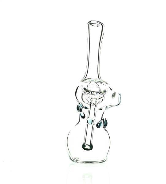 Taylor Twompsacks Bubbler Baby Blue glass bubbler artistic design - Smoke Spot Smoke Shop