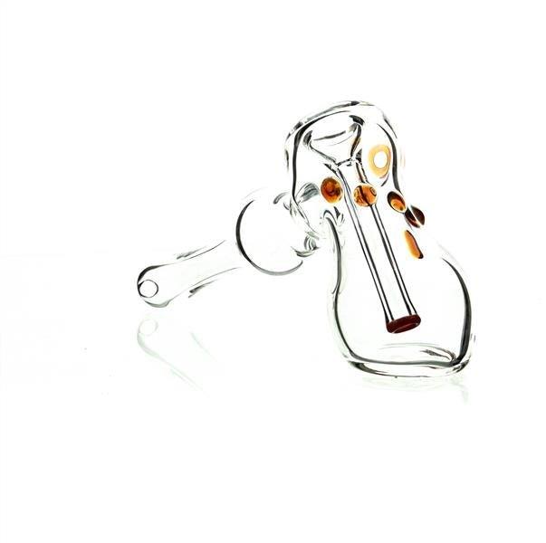 Taylor Twompsacks Hammer Amber artistic amber glass waterpipe - Smoke Spot