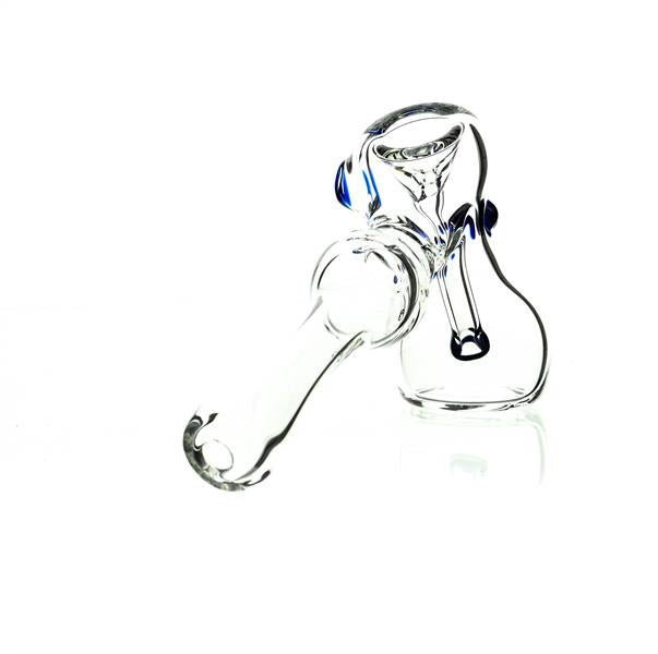 Taylor Twompsacks Hammer Blue waterpipe angled view
