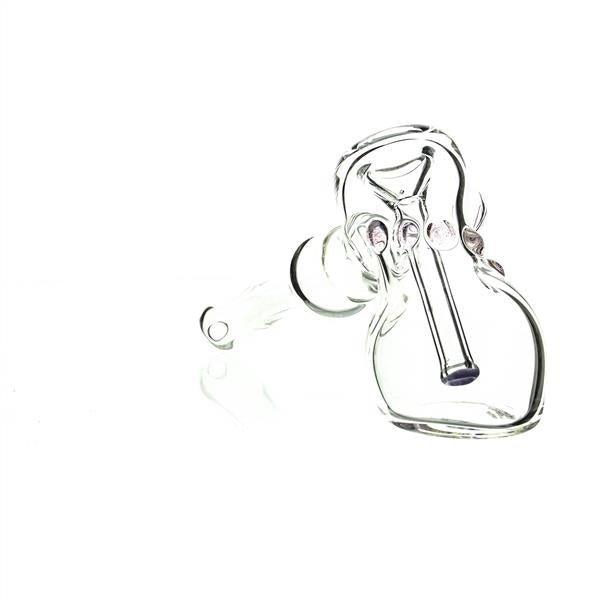 Taylor Twompsacks Hammer Pink Purple premium glass waterpipe full view
