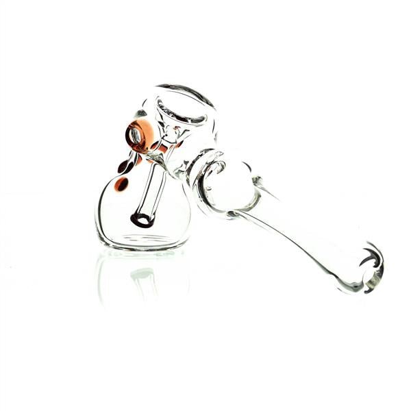 Close-up of Taylor Twompsacks Hammer Red waterpipe details