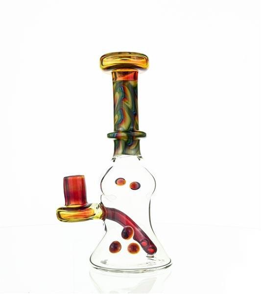 Taylor Twompsacks Rig #3 premium 8 inch glass waterpipe with 14mm 90 degree joint