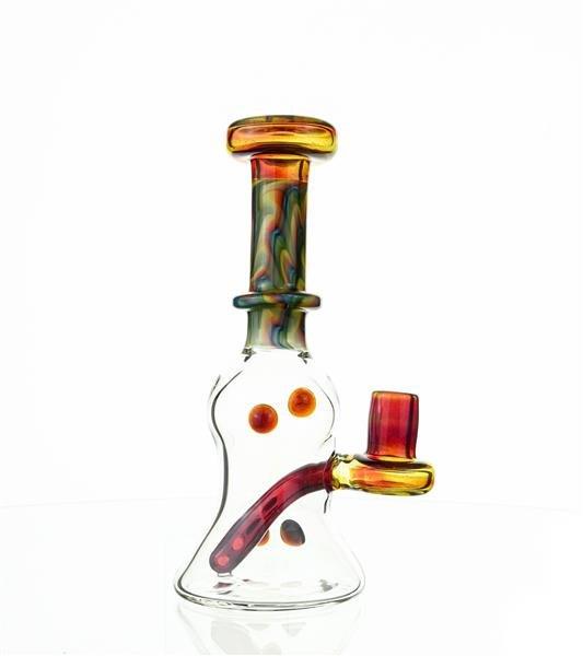 Close-up of 14mm 90 degree joint on Taylor Twompsacks Rig #3