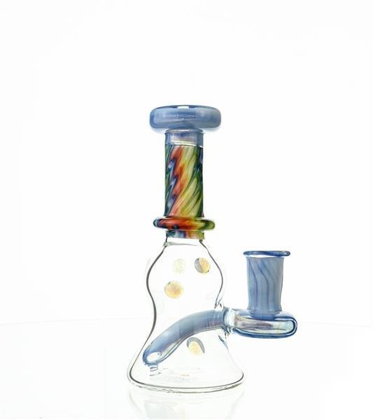 Taylor Twompsacks Rig #4 premium 8 inch glass waterpipe with 14mm 90 degree joint