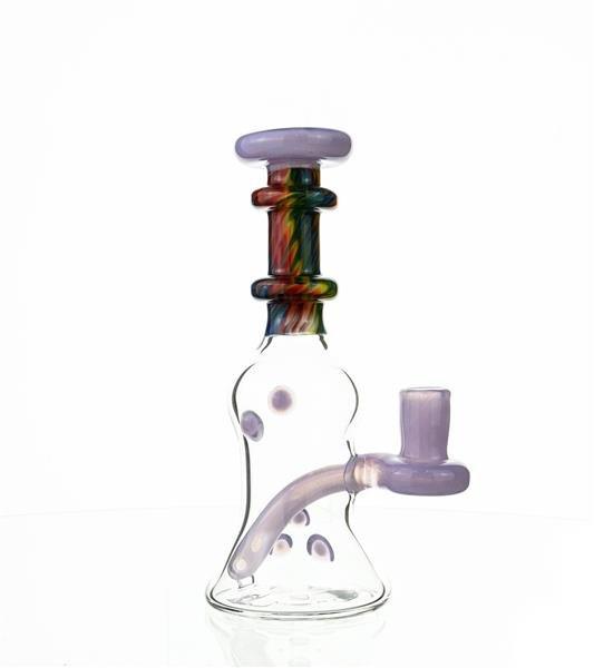 Taylor Twompsacks Rig #7 premium 8 inch glass waterpipe with 14 mm 90 degree joint