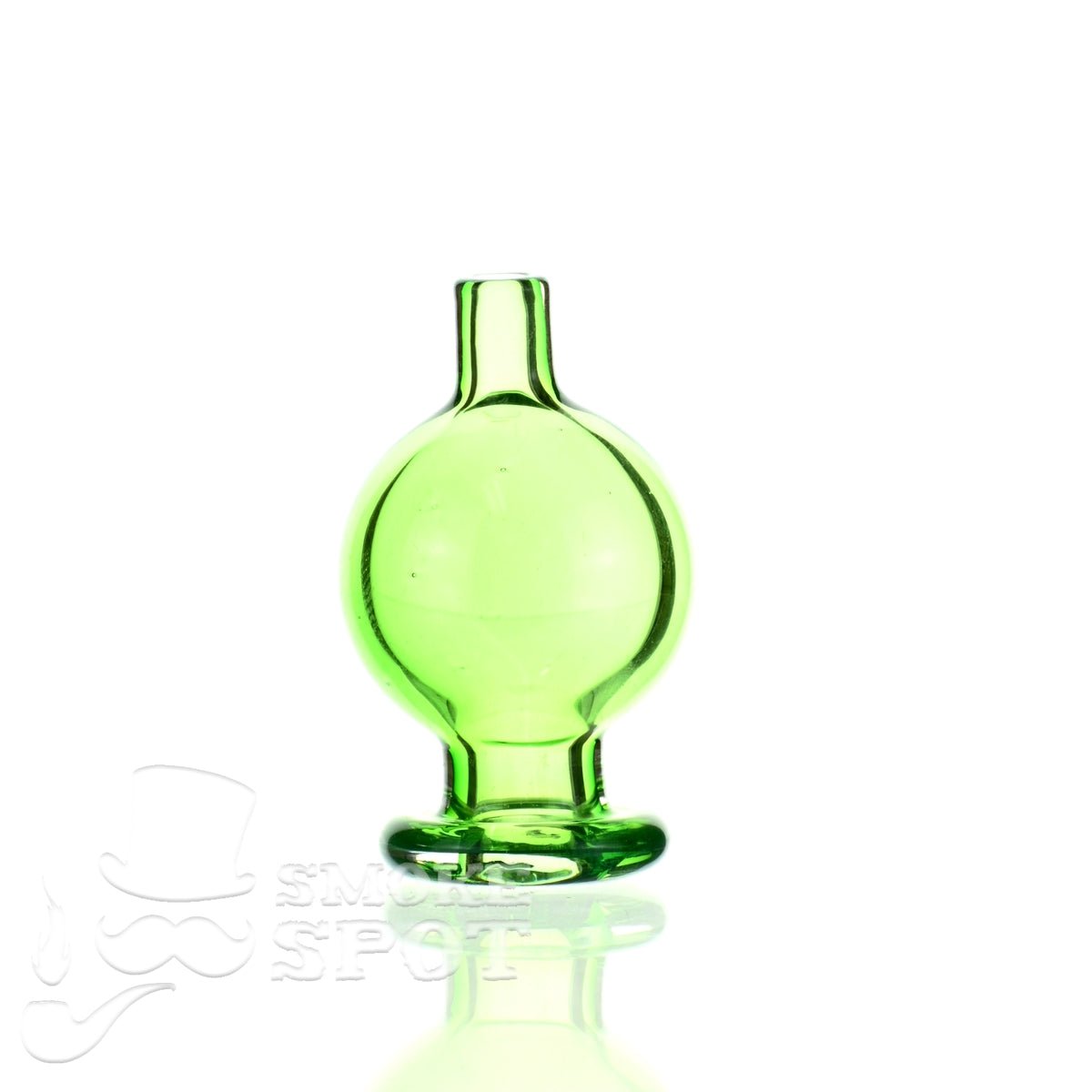 Tisdale carb cap transparent green - Smoke Spot Smoke Shop
