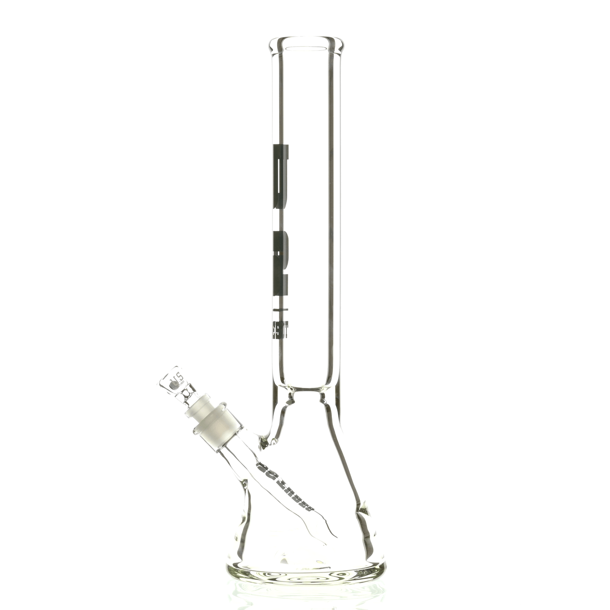 US TUBES 15" BEAKER DARK GRAY LOGO - Smoke Spot Smoke Shop