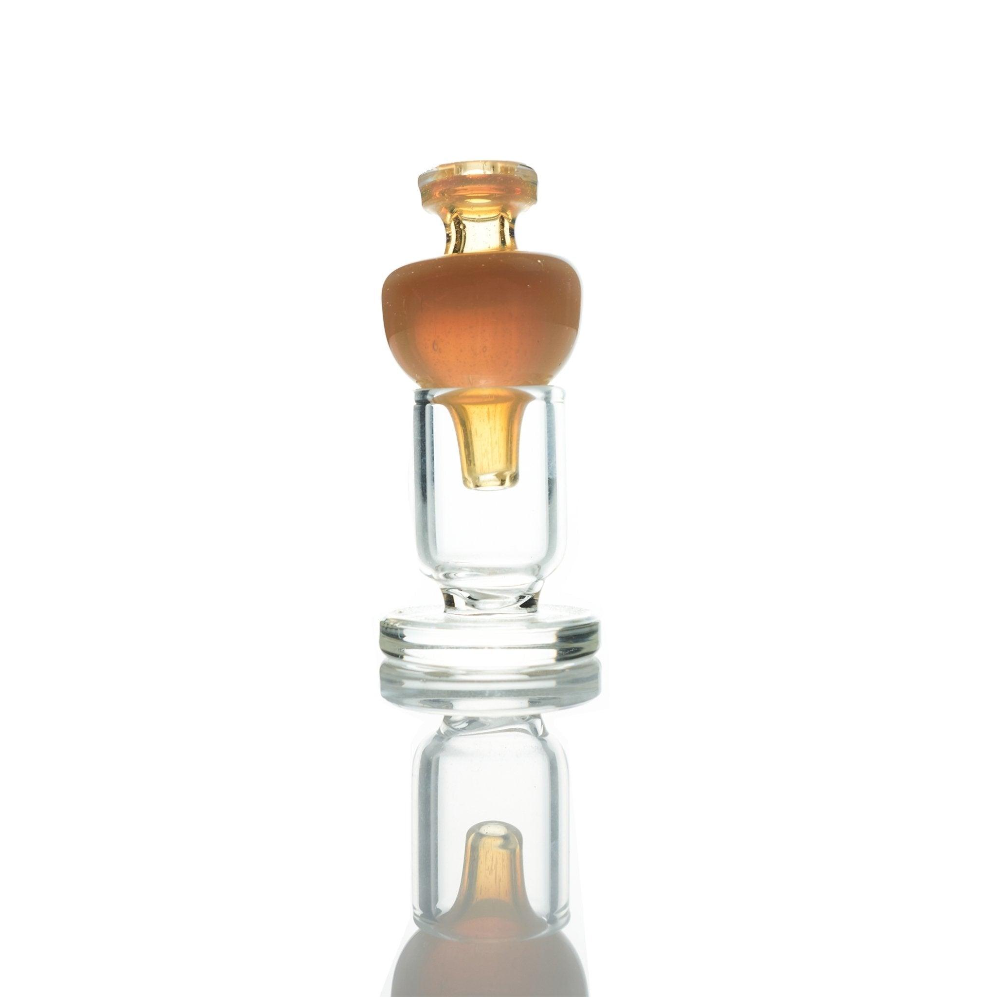 Vijil Glass Extra light milky yellow carb Cap - Smoke Spot Smoke Shop