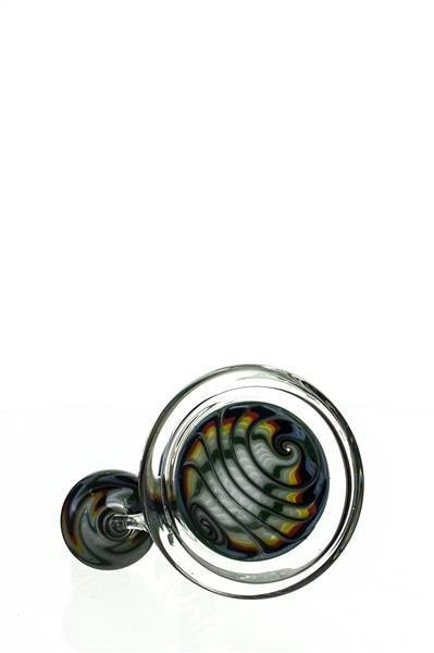 Wig Wag mini rig by Waterhouse Glass full view highlighting artistic worked glass