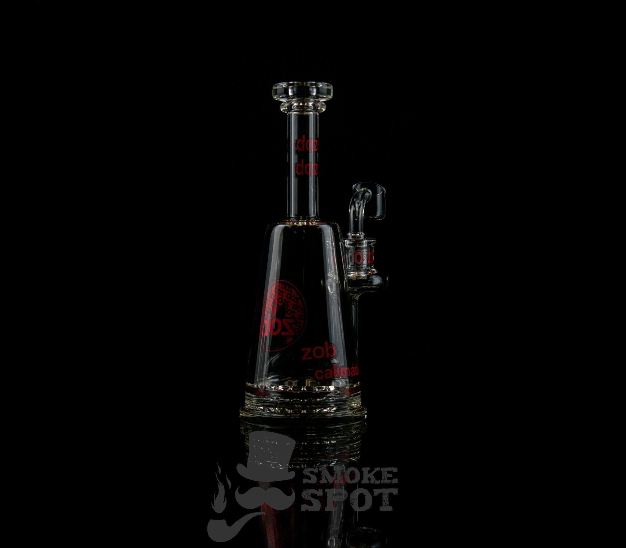 Zob Micro Zobello Beaker Red Logo - Smoke Spot Smoke Shop