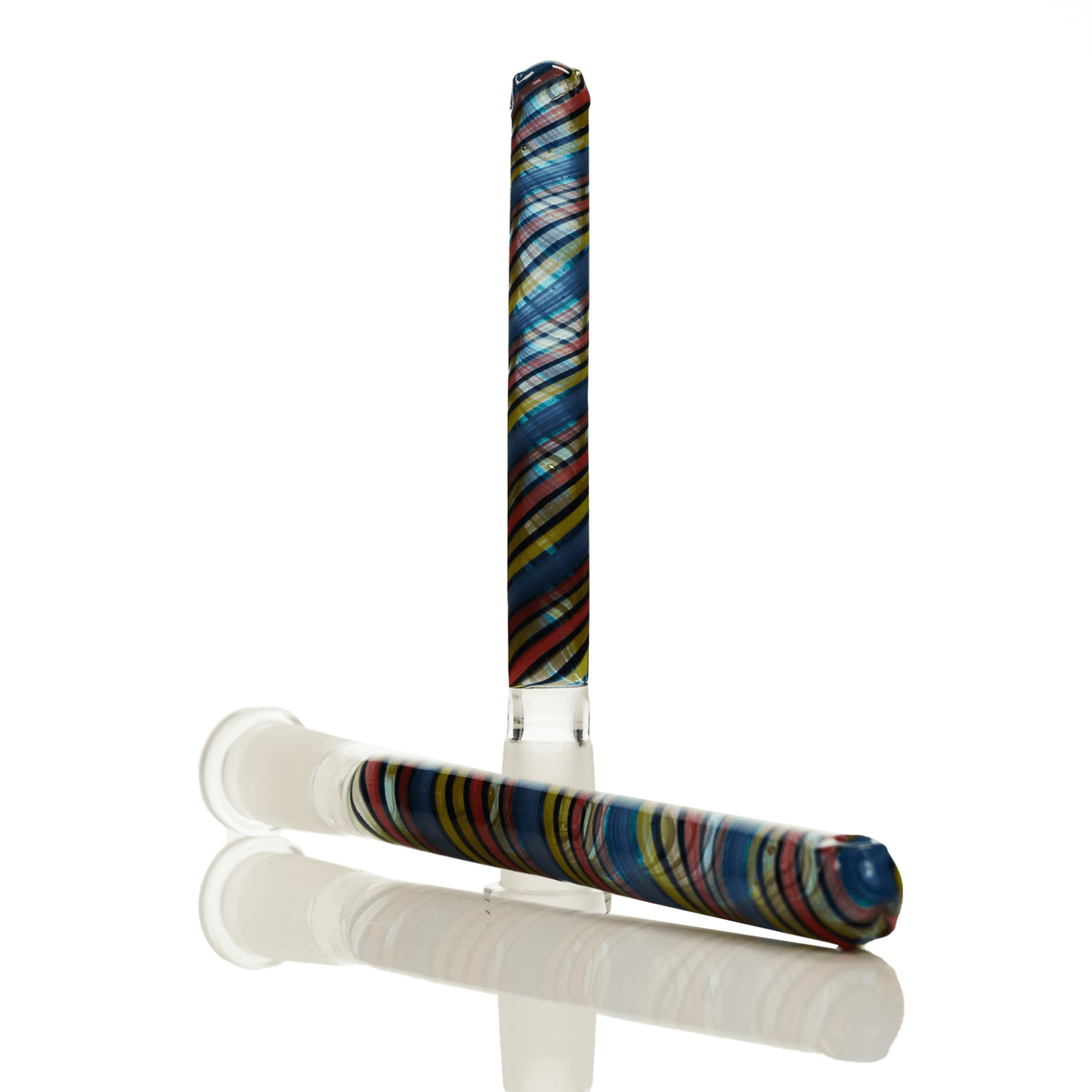 Augy Glass multi color swirl 14 mm 6 inch