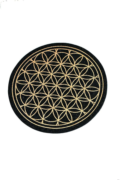 12" copper Flower Moodmats