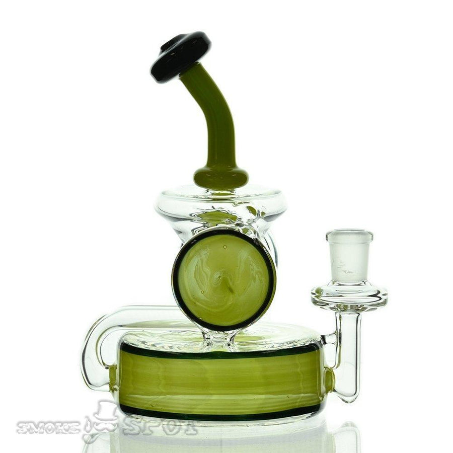 710 Sciglass Disc recycler chartreuse