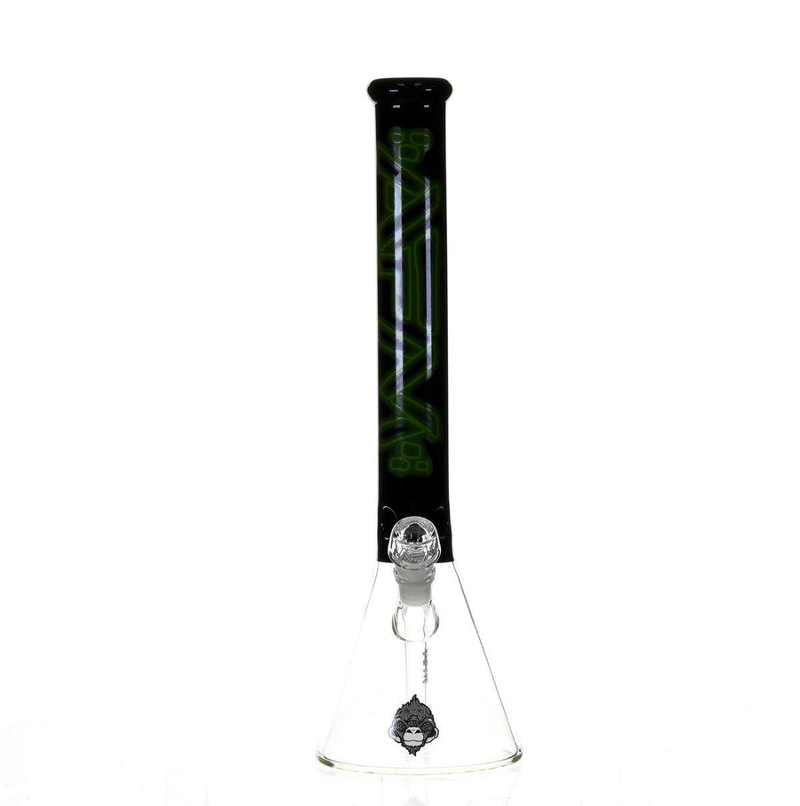 AFM 18" BEAKER BLACK/GREEN COLOR ACCENT