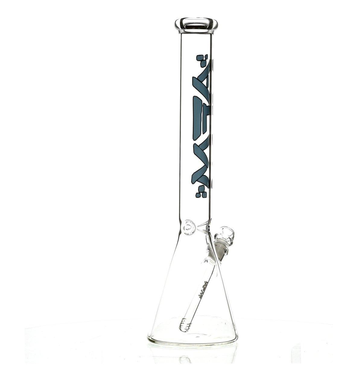 AFM 21" BEAKER BLUE LOGO - Smoke Spot Smoke Shop