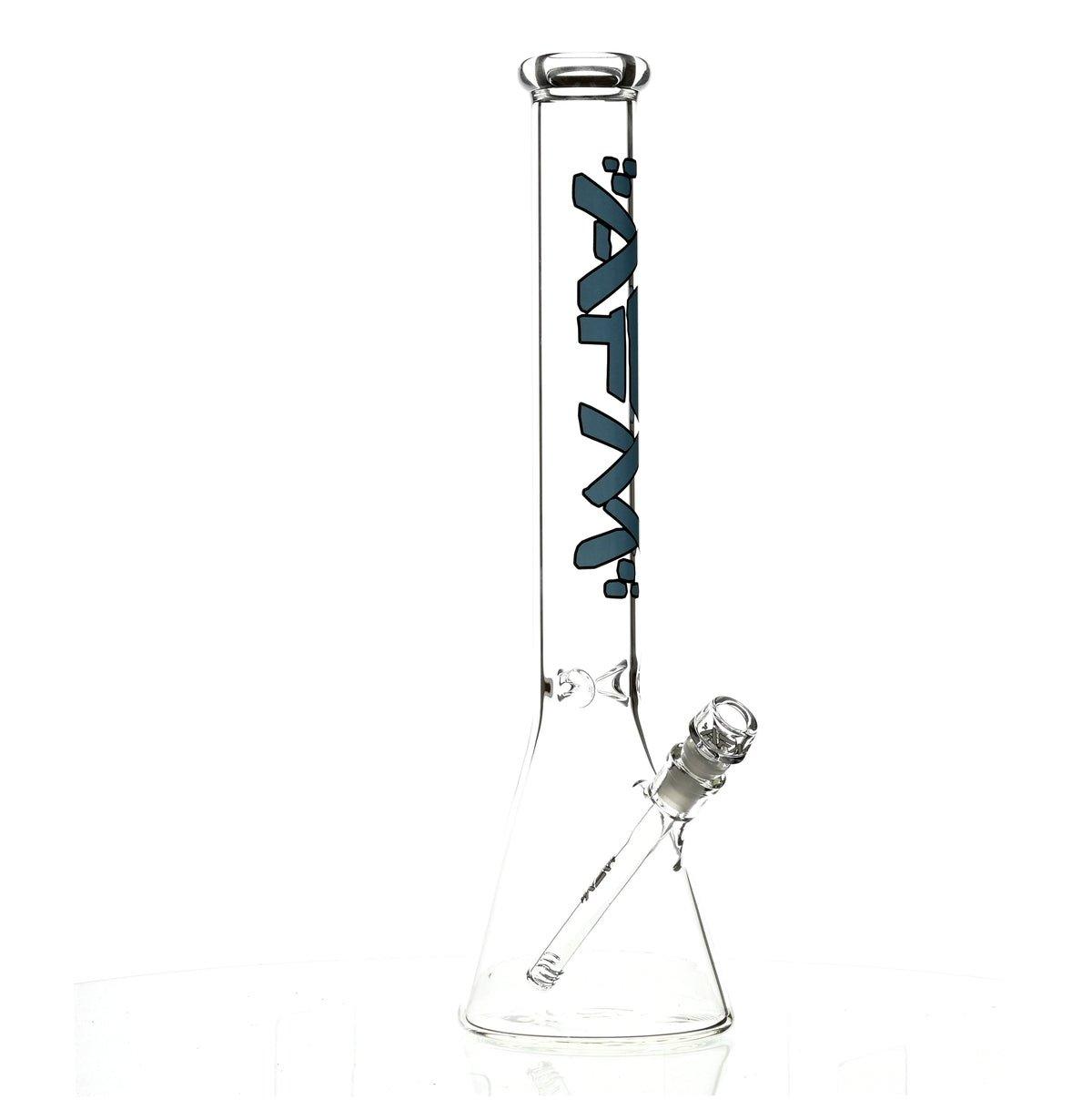 AFM 21" BEAKER BLUE LOGO - Smoke Spot Smoke Shop