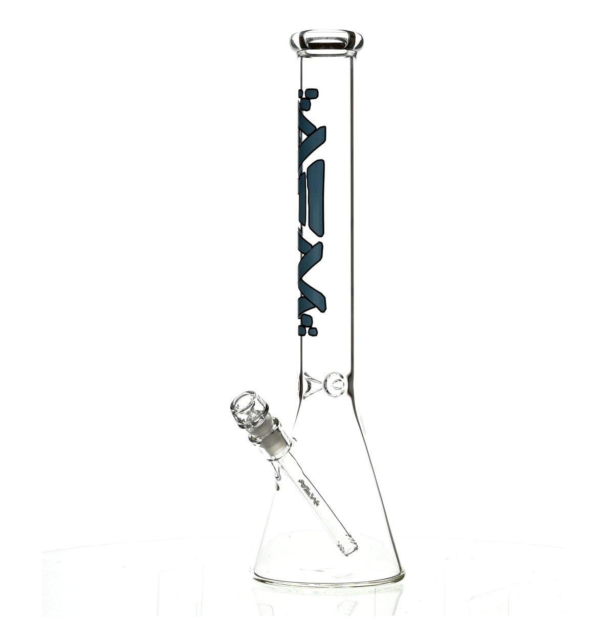 AFM 21" BEAKER BLUE LOGO - Smoke Spot Smoke Shop