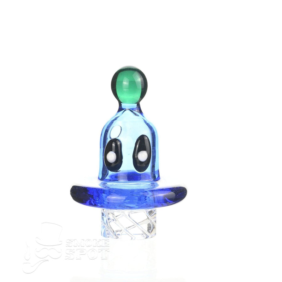 AFM Alien Spinner Cap Blue - Premium Glass Carb Cap