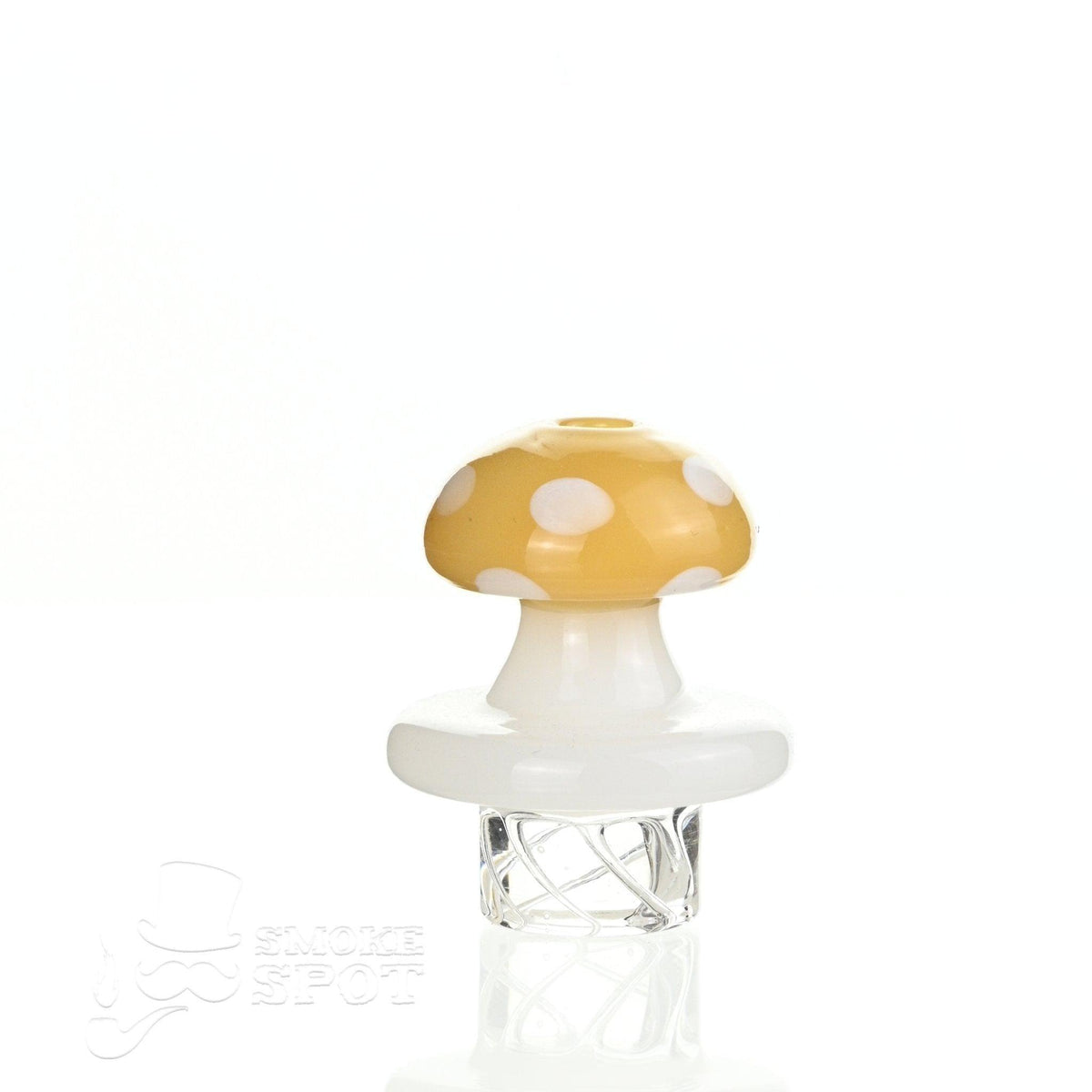 AFM Marshmellow Spinner Cap Yellow - Stylish Yellow Glass Carb Cap