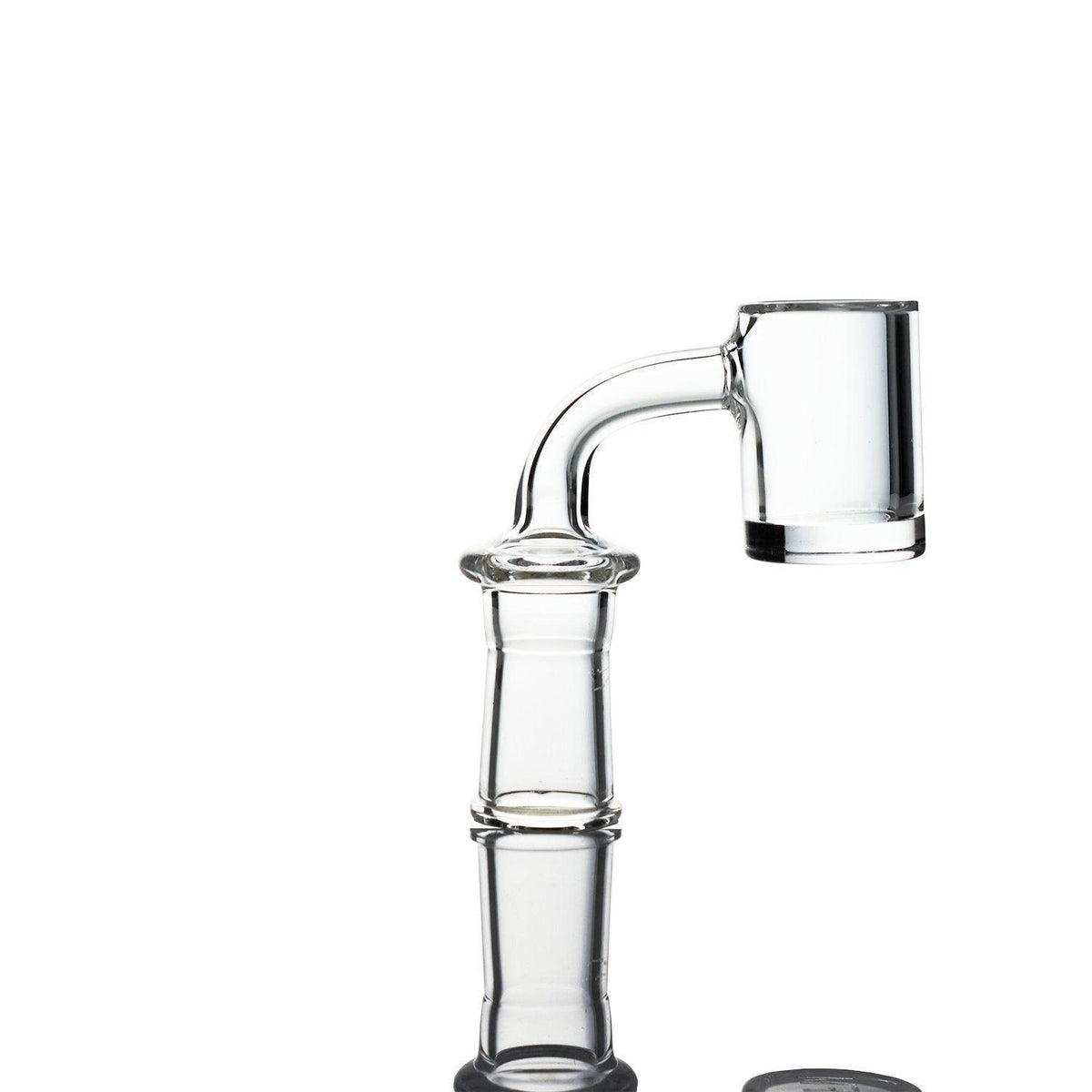 AFM Quartz 14mm female 90 degree flat top thick bottom banger - Smoke Spot Glass