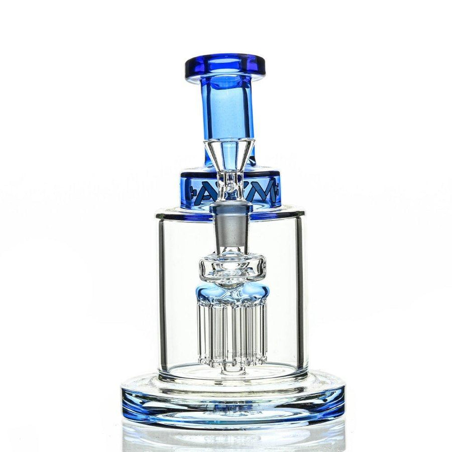 AFM Thick Rig 8 Arm Blue - Premium Scientific Glass Waterpipe