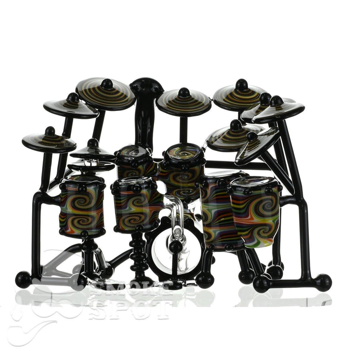 AJ Roberts Double Rainbow drum set rig from the fantasy series - Smoke Spot Smoke Shop