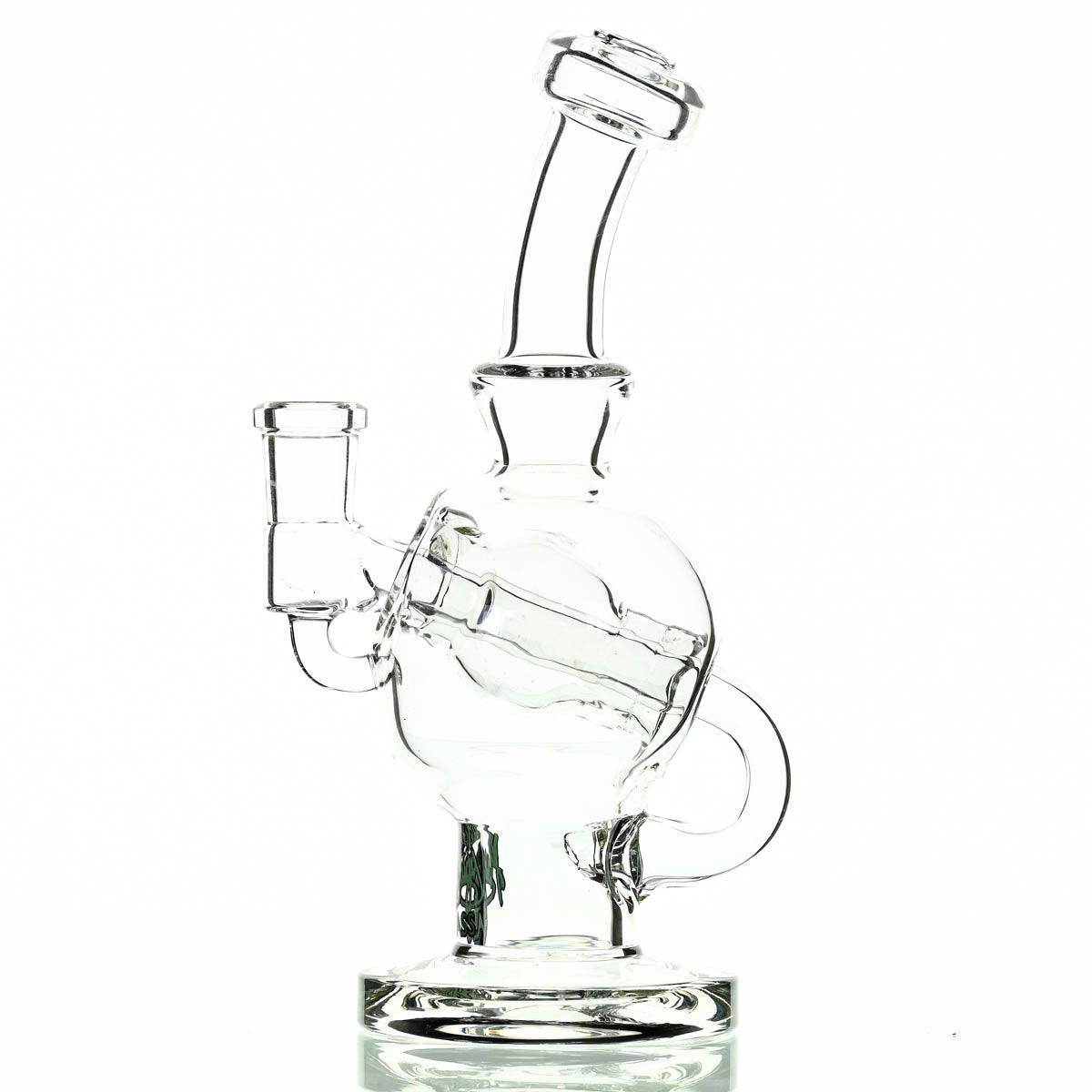 Augy Glass WATERPIPES AUGY BALL GREEN LOGO