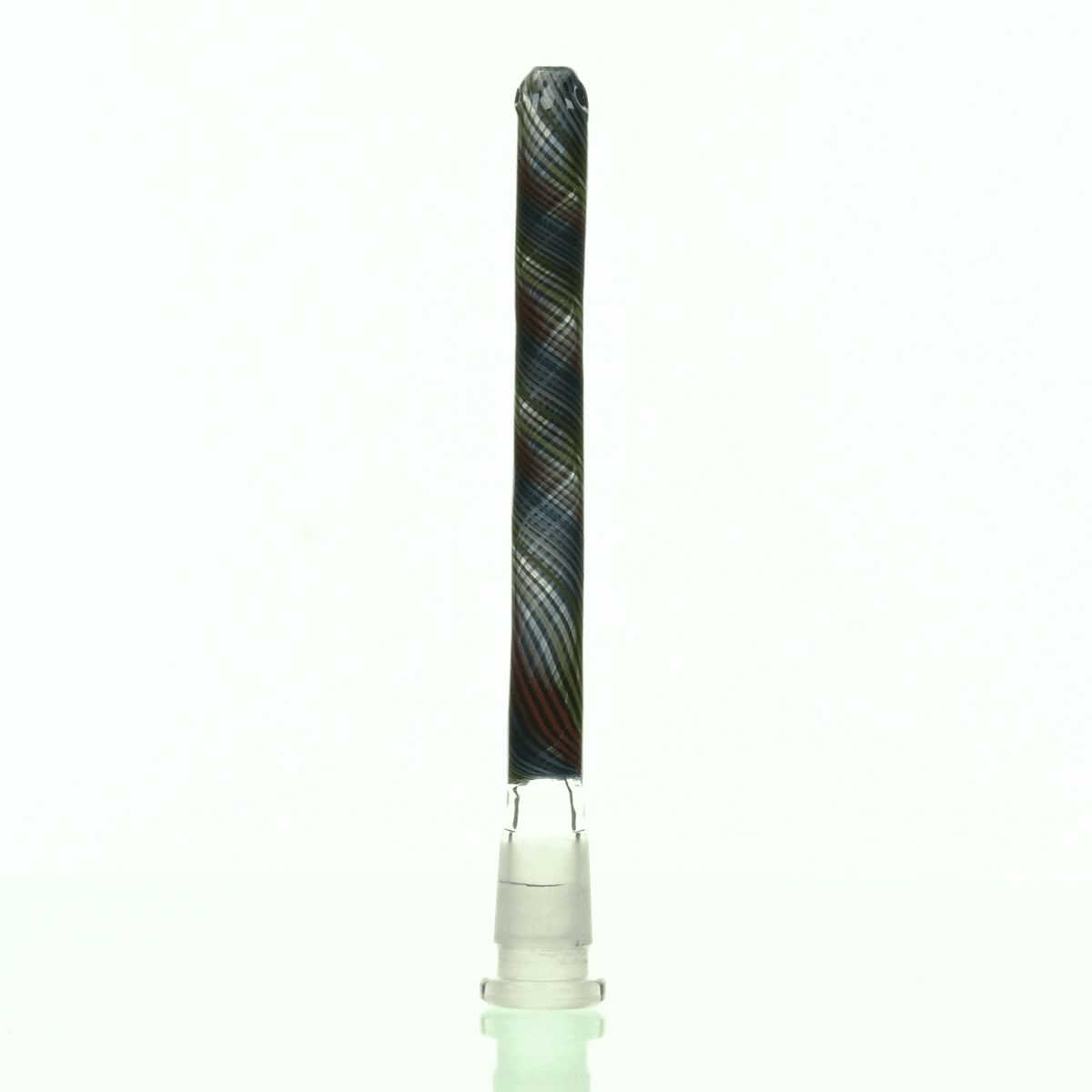 Augy Glass 6 inch fully worked glass downstem with 18mm to 14mm joint