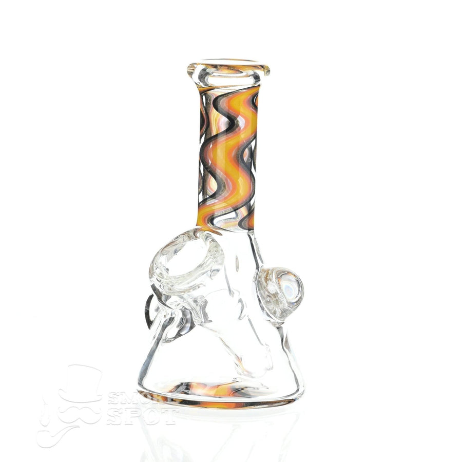 Augy Mini 4 Inch Tube Worked #104 - Premium Handcrafted Waterpipe