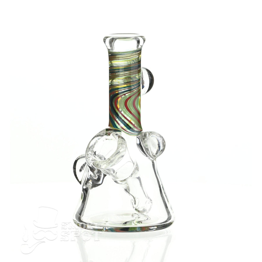 Augy Mini 4 Inch Tube Worked #108 - Premium Handcrafted Waterpipe