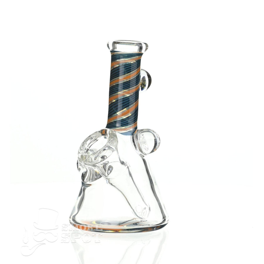Augy Mini 4 Inch Tube Worked #131 - Premium Handcrafted Waterpipe